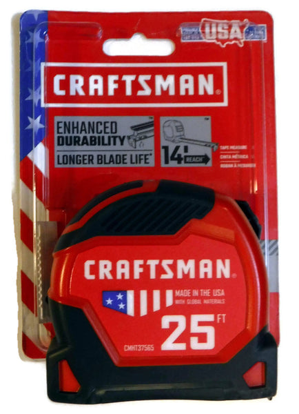 Craftsman 25ft Tape Measure CMHT37565 (CMHT-37565)