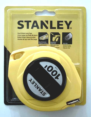 100 ft. Stanley Tape Measure 34-106  (ST 34-106)