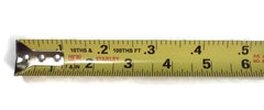 25 ft. Stanley Power Lock Tape Measure 36-081 Engineers Scale decimal ft