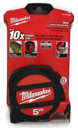 5M Milwaukee Tape Measure 48-22-5306 Class II with architectural scale (MIL-5306)