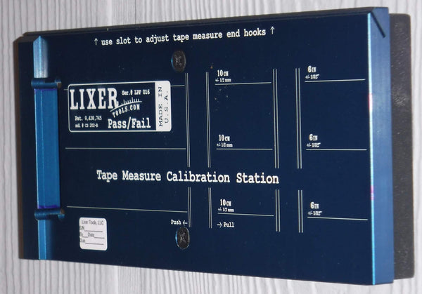 Lixer Pass/Fail Calibration Station Independent ISO Certification (LCS-PF-ISO) Wall Mounted