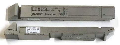 Lixer Standard Only Gage Block with ISO Certification (GH101-S-ISO) Accuracy +/-.0005 * +/-.0005 Hardened Stainless Steel (one tool)