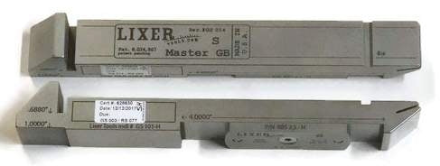 Lixer Standard Only Gage Block with Independent ISO Certification (GH101-GS-ISO) Hardened Stainless Steel (one tool)