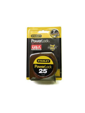 25 ft. Stanley Power Lock Tape Measure 33-425 (ST33-425)