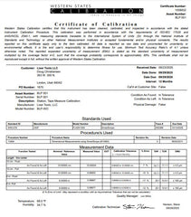 Lixer Pro BLP (BLP-ISO) Independent ISO Certification Tape Measures Only