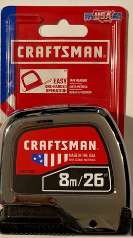 Craftsman 8m/26ft Tape Measure CMHT37366 (CMHT-37366)