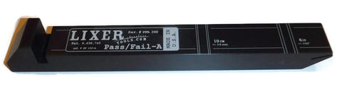 Pass / Fail Lixer A (PF 102-A-ACC-ISO) +/-.002" Lasered Calibration Lines Accredited ISO Certification
