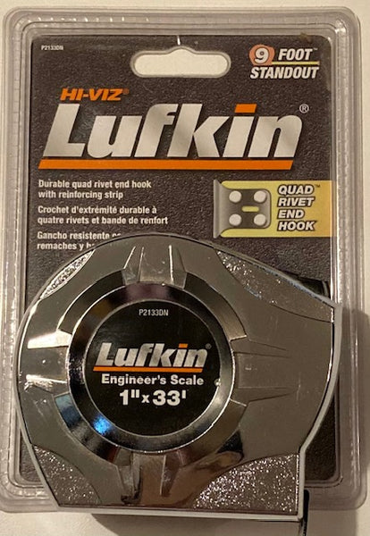 33 ft. Lufkin Engineers Tape Measure P2133DN