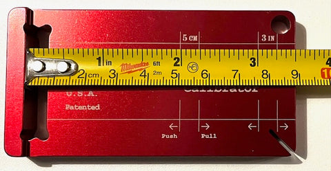 Pocket Lixer Tape Measure Calibration Tool with NIST Traceable Certification (PLA-R-NIST)