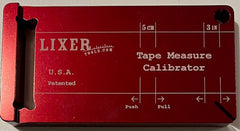 Pocket Lixer Tape Measure Calibration Tool with NIST Traceable Certification (PLA-R-NIST)
