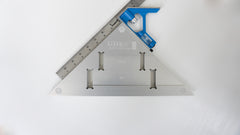 Verifying the accuracy of an adjustable combination square using a Lixer Bench Square Multi-Instrument Calibration Tool NIST Traceable or ISO certifcation is available on Lixer Tools.