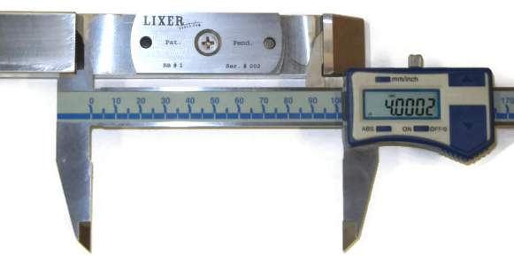 Lixer H Gage Block (GB101-H-55) Accuracy +/-.0005 * +/-.0005 Hardened ...