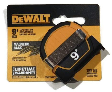 9 ft. DeWALT Magnetic Back Tape Measure DWHT33028  (DW-33028)