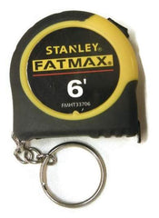 Stanley Fat Max FMHT33706W 1/2 X 6' Fatmax Keychain Tape Measure, 3 Pack